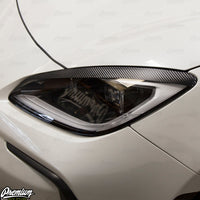 TEXTURED CARBON FIBER EYELID OVERLAY