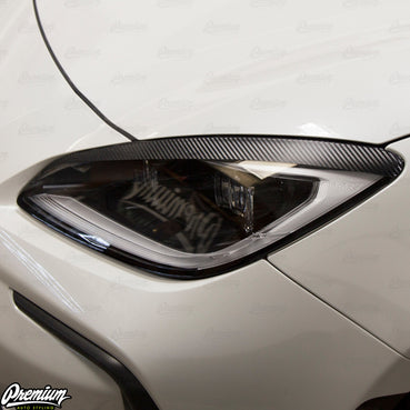 TEXTURED CARBON FIBER EYELID OVERLAY