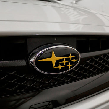 2012-2016 Subaru Impreza Hatchback Emblem Overlay Decal 