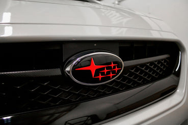 2018-2023 Subaru Crosstrek emblem overlay decals