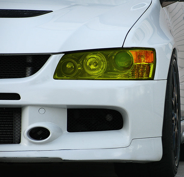 2006-2007 Evolution IX Yellow Headlight Tint Kit