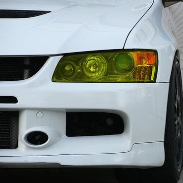 2006-2007 Evolution IX Yellow Headlight Tint Kit