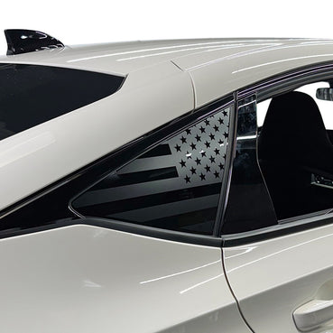 2023-2024 Honda Civic TYPE R Quarter Window US Flag