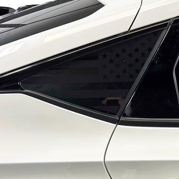 2023-2024 Honda Civic TYPE R Quarter Window US Flag
