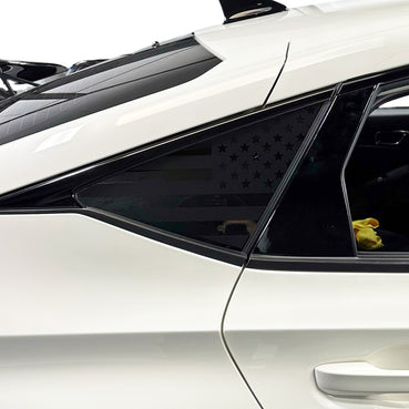 Honda Civic hatchback quarter window decal