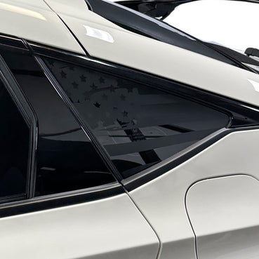 Honda Civic hatchback quarter window decal