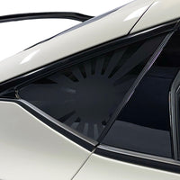 2022-2024 Honda Civic Hatchback | Quarter Window Rising Sun Flag  DECALs