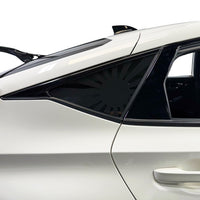 2022-2024 Honda Civic Hatchback | Quarter Window Rising Sun Flag  DECALs