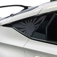 2023-2024 Honda Civic TYPE R | Quarter Window Rising Sun Flag  DECALs