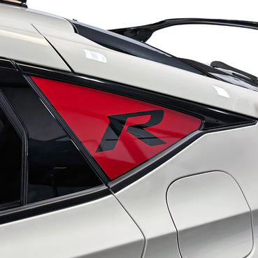 2023-2026 Honda Civic TYPE R | Quarter Window "R" Logo DECALs