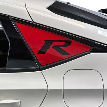 2023-2026 Honda Civic TYPE R | Quarter Window "R" Logo DECALs