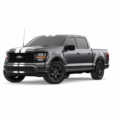 Ford F-150 Universal Dual Racing Stripe Kit – Hood, Roof, Tailgate & Bumper