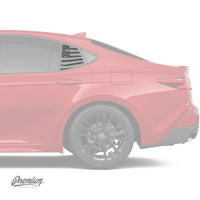 Distressed Flag Quarter Window DECAL | 2025+ Toyota Camry