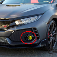 Fog Light Overlay - Yellow Tint