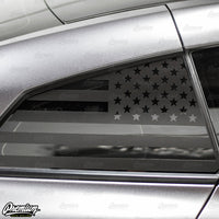 US FLAG Rear Quarter Window DECAL | 2009-2025 Nissan GTR