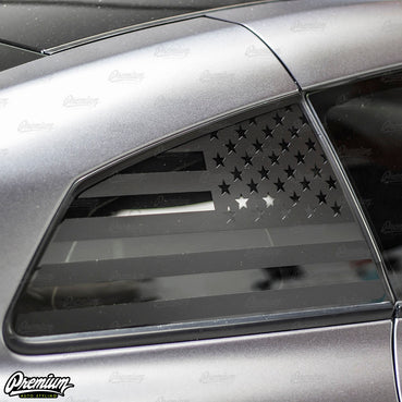  Nissan GTR US FLAG Rear Quarter Window DECAL (2009-2025)