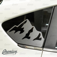 Mtn. Range Rear Quarter Window DECAL