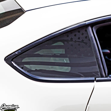 2022-2026 Toyota GR86 Quarter Window US Flag Decal
