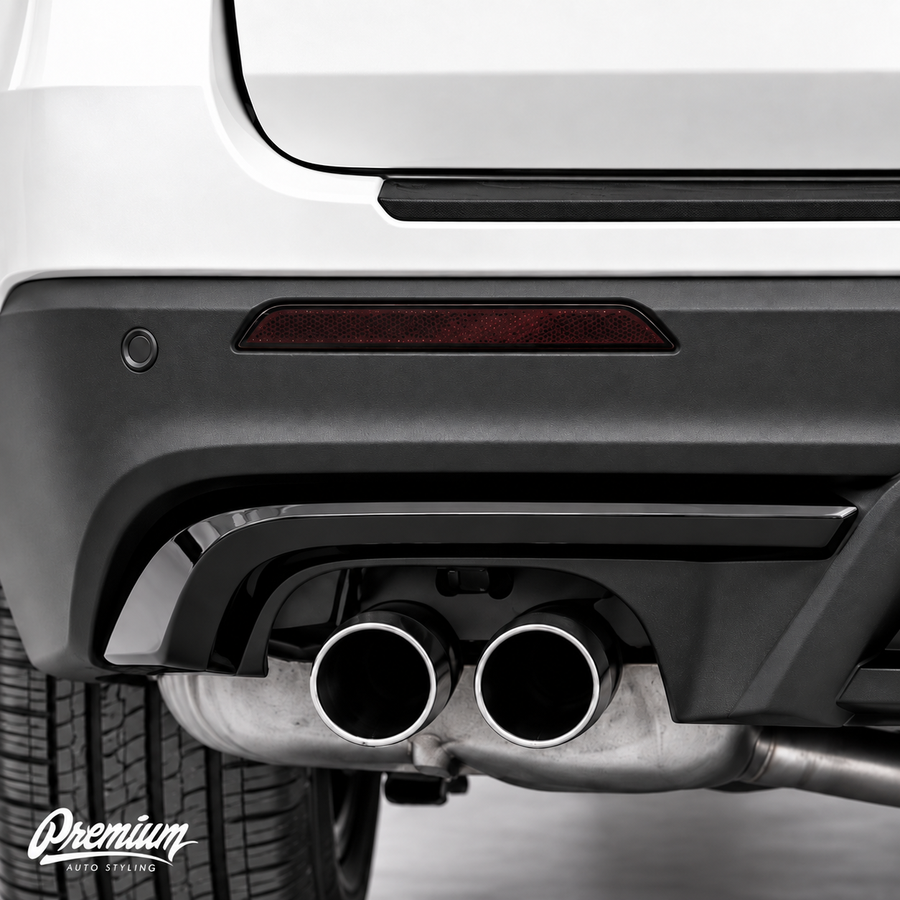 2025–2027 Ford Explorer Rear Bumper Reflector Pre-Cut Smoked Tint Vinyl Overlays