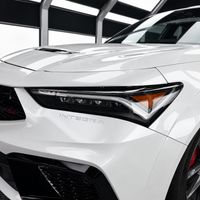 2023–2026 Acura Integra / 2024–2026 Type S Headlight Amber Delete Overlays | Smoked Tint or Gloss Black