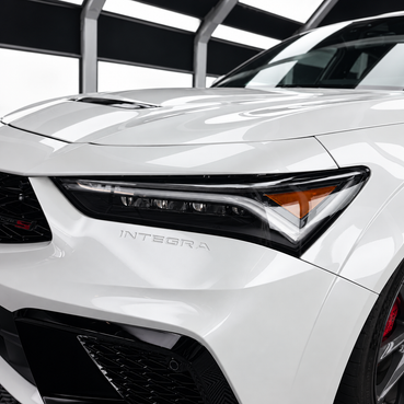 2023–2026 Acura Integra / 2024–2026 Type S Headlight Amber Delete Overlays | Smoked Tint or Gloss Black