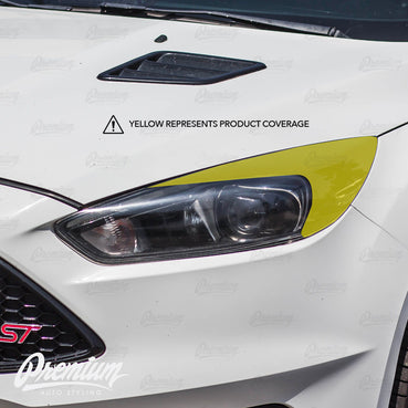 2015-2019 Ford Focus ST Headlight Amber Delete
