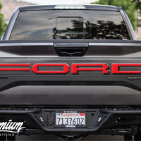 Rear Tailgate Letter Overlay Kit | 17–18 Raptor