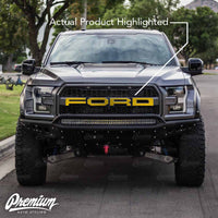 Front Grille Letter Overlay Kit (With Camera)