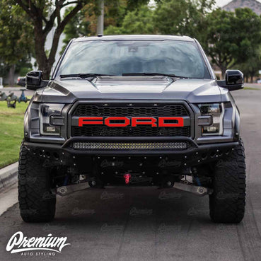 Front Grille Letter Overlay Kit (With Camera)