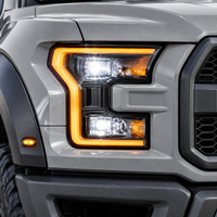 2018-2020 Ford F-150 Raptor Headlight Tint PPF Kit | Clear, Smoked & Yellow