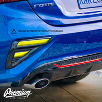 Smoked Reverse & Blinker Light Overlays Combo| Kia Forte 2020-2021
