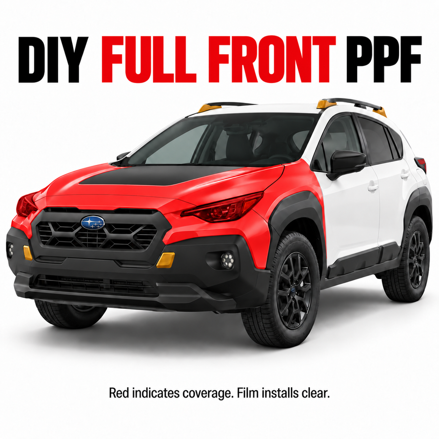 2024–2025 Subaru Crosstrek Wilderness Full Front PPF Kit – Precut Clear Film