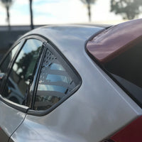 Distressed Flag Quarter Window DECAL (2013-2018 Focus ST/RS)