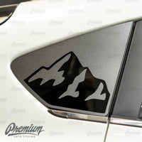 Full Mtn. Range Quarter Window DECAL