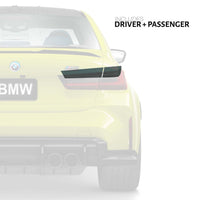 Pre-Cut Smoked Tail Light Overlay | 2021-2025 BMW G80 M3