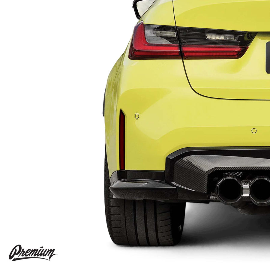 2021-2025 BMW G80 M3 Rear Bumper Reflector Overlays