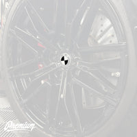 G90 Series Blackout Badge Emblem Vinyl Overlays