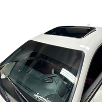 Universal Fit | GLOSS BLACK Window Banner - Blank ( No Logo )