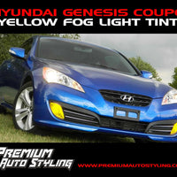 Pre-Cut Fog Light Vinyl Overlays | 2009-2012 Genesis Coupe