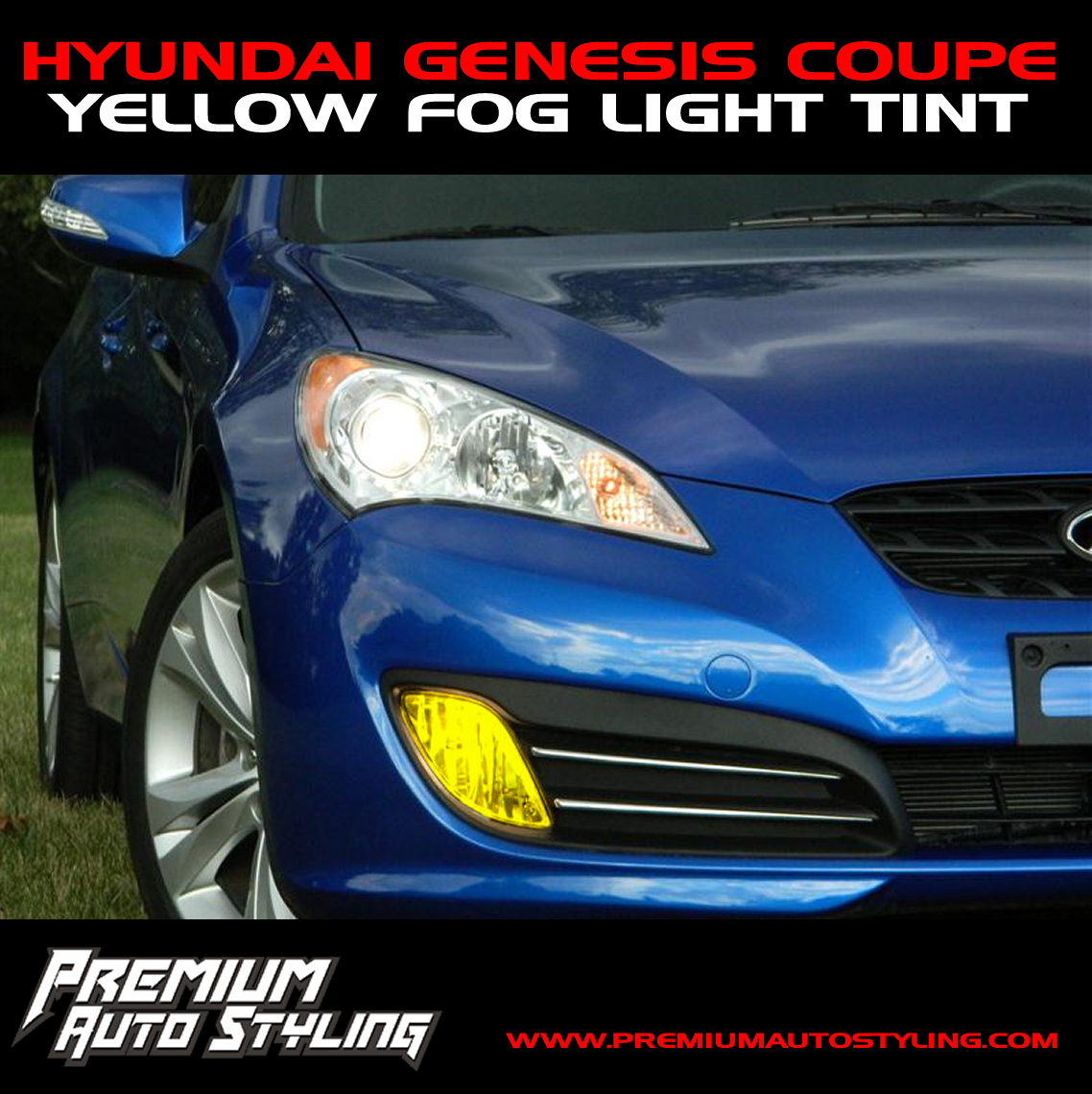 Yellow Precut Fog Light Overlay Tint Covers Film Fits Land Rover LR4 2010-2016 Yellow Precut Fog Light Overlay Tint Covers Film Fits Land Rover LR4 2010-2016