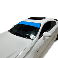 Universal Fit | GLOSS LIGHT BLUE Window Banner - Blank ( No Logo )