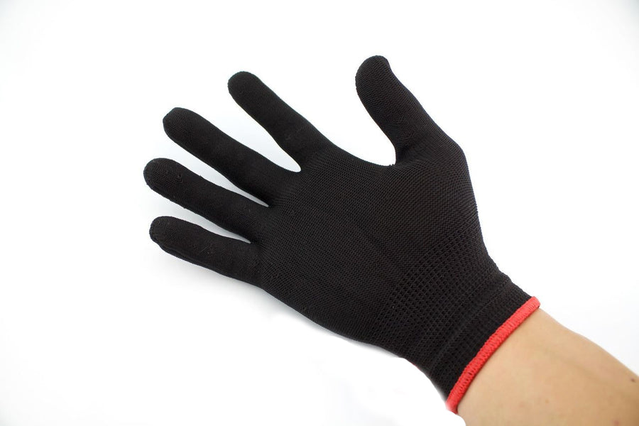 Black Vinyl Wrapping Glove