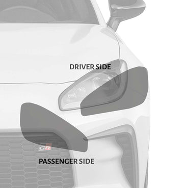 Smoke Tint Headlight Overlays - 2022-2024 Toyota GR-86
