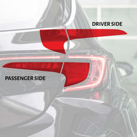 Red Tail Light Overlay Kit - 2023+ GR Corolla