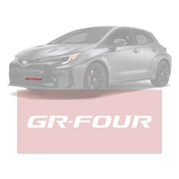 GR-Four Intercooler Paint Stencil - Reverse Cut