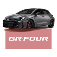 GR-Four Intercooler Paint Stencil - Reverse Cut