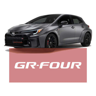 GR-Four Intercooler Paint Stencil - Reverse Cut