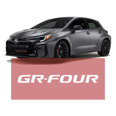 GR-Four Intercooler Paint Stencil - Reverse Cut