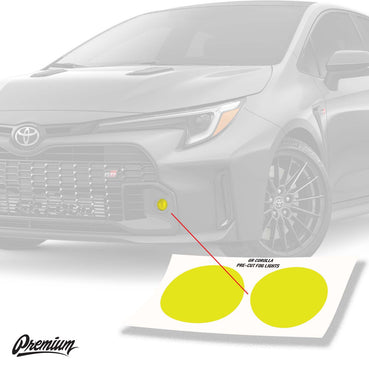 Toyota GR Corolla fog light tint overlays