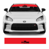GR86 Windshield Banner - Universal Fit